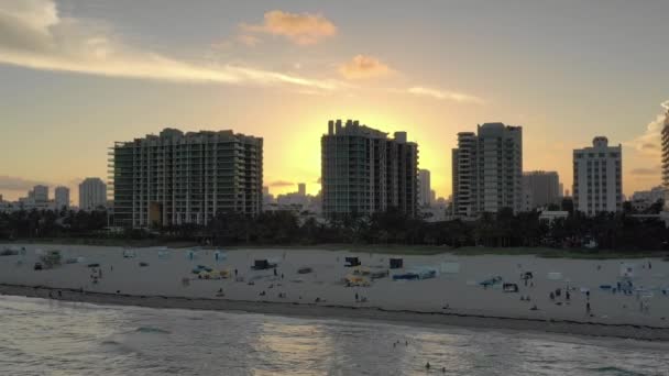 Miami Plajı Havalimanı 2017 — Stok video