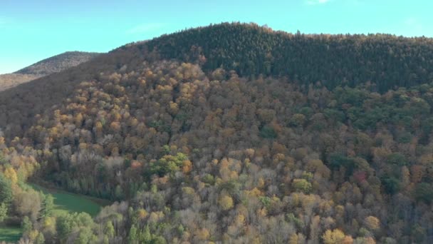 Aerial Mohonk Mountain New Paltz New York — Stok Video