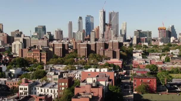 Aerial Williamsburg Brooklyn — Stock Video