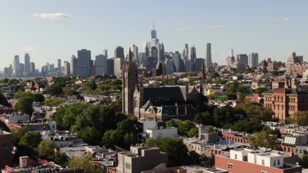 Antenne Von Brooklyn New York — Stockvideo