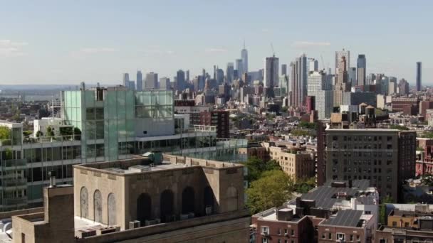 Aerial Brooklyn New York — Stock Video