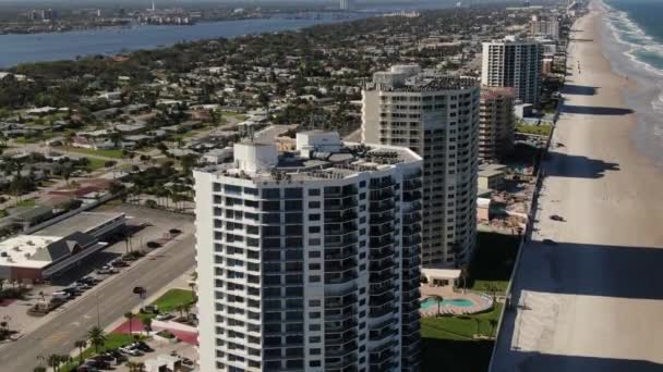 Aérea Daytona Beach Florida — Vídeo de stock