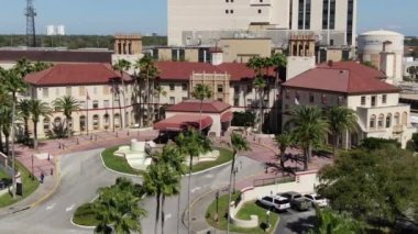 Aerial of France Tower, Daytona Sahili, Florida