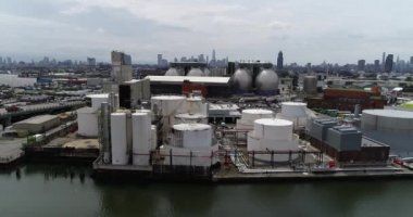 Newtown Creek Havacılık Görünümü