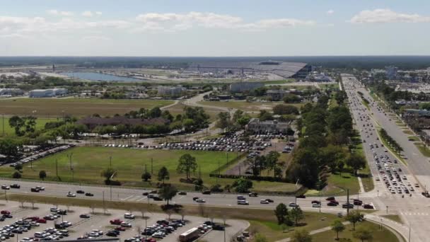 Aerial Daytona Beach Florida — Stock Video