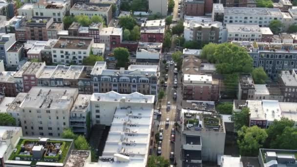 Hoboken Luftaufnahme — Stockvideo