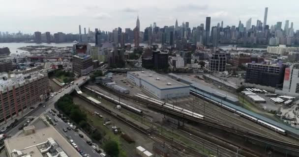 Vue Aérienne Long Island City New York — Video