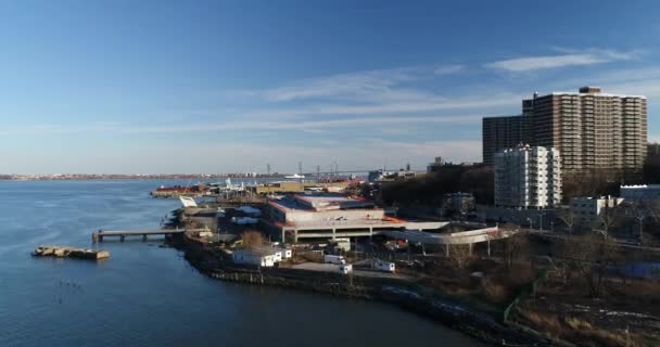 Vista Aérea Staten Island — Vídeo de stock