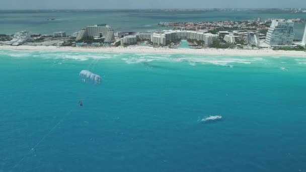 Aeronáutica Cancún México — Vídeo de Stock