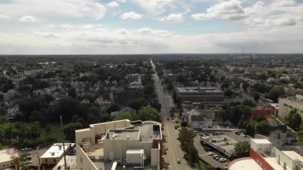Aerial New Brunswick New Jersey — Stock video