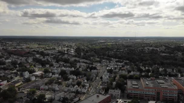 Εναέρια Του New Brunswick New Jersey — Αρχείο Βίντεο