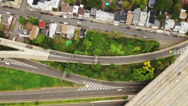 Aerial Paterson New Jersey — Video Stock