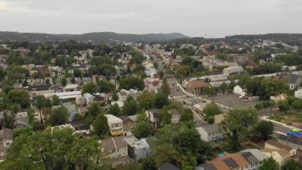 Aerial Dari Paterson New Jersey — Stok Video