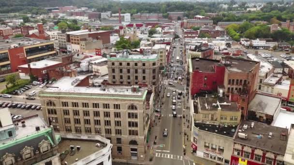 Flygfoto Paterson New Jersey — Stockvideo