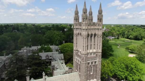 Aerial Princeton New Jersey — 图库视频影像