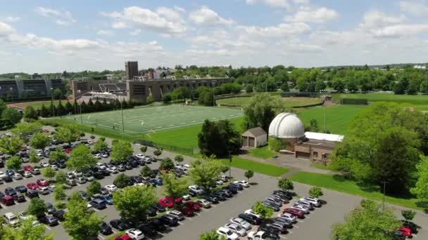 Antenne Von Princeton New Jersey — Stockvideo