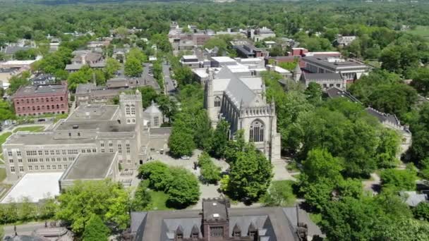 Aerial Princeton New Jersey — Video Stock