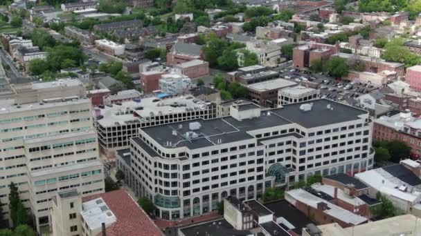 Luchtfoto Van Trenton New Jersey — Stockvideo