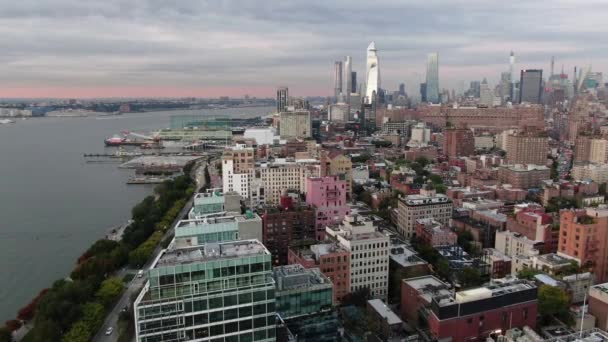 Aerial Meatpacking District Nyc — 图库视频影像