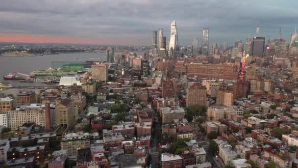 Aerial Meatpacking District Nyc — Stock Video