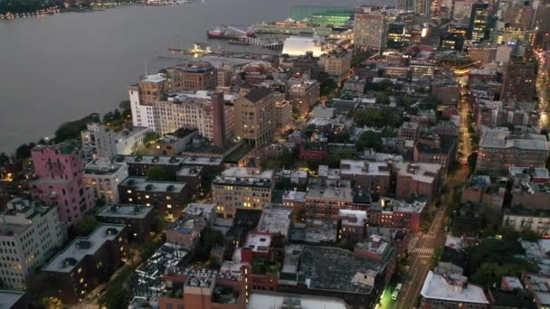 Aerial Meatpacking District Nyc — Videoclip de stoc