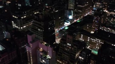 Aerial of Midtown, New York City