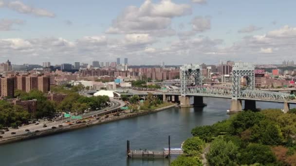 Luftaufnahme Von New York City — Stockvideo