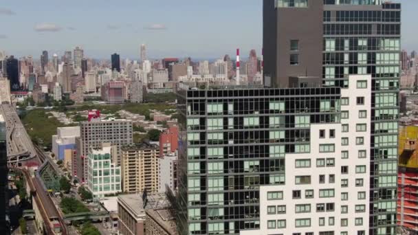 Long Island Şehrinin Havası — Stok video
