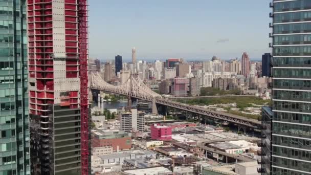 Antena Cidade Ilha Longa — Vídeo de Stock