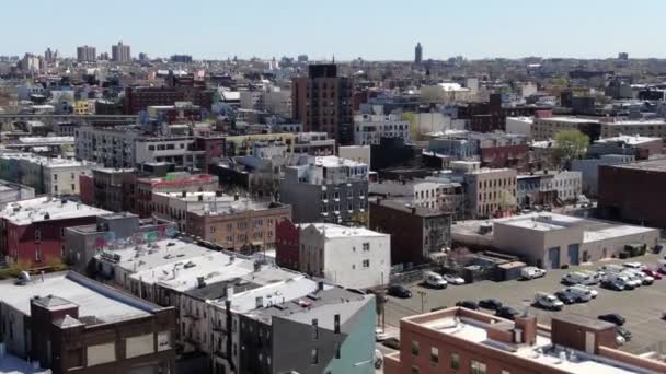 Aérea Bushwick Brooklyn — Vídeo de stock