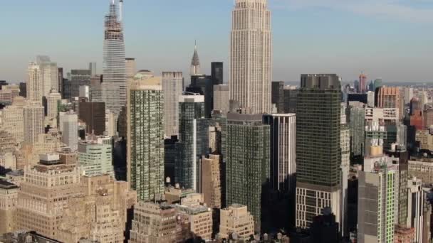 Aereo Dell Empire State Building — Video Stock