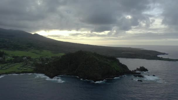 Flygfoto Över Stränder Hawaii — Stockvideo