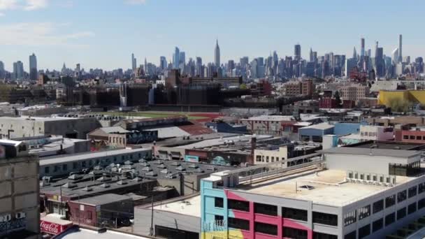 Bushwick Havalimanı Brooklyn — Stok video