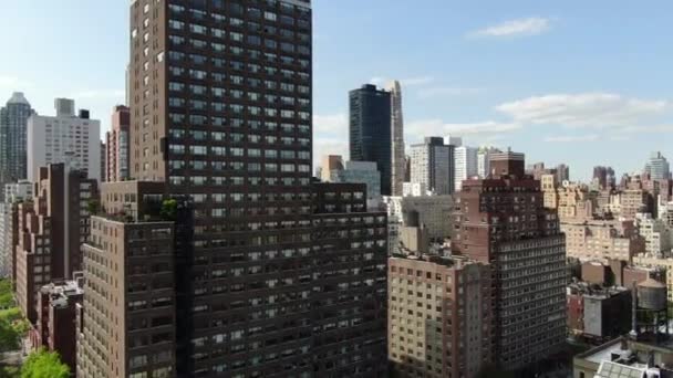 Luftaufnahme Von Midtown Manhattan New York City — Stockvideo