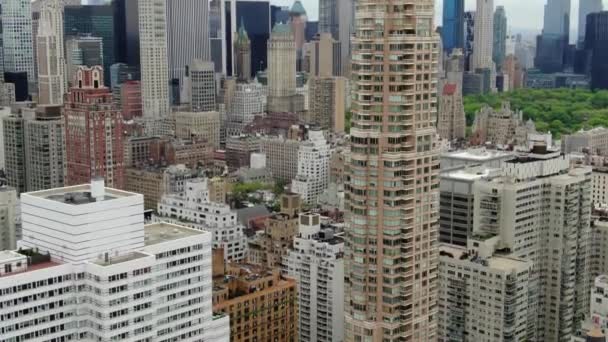 Εναέρια Του Midtown Manhattan Νέα Υόρκη — Αρχείο Βίντεο