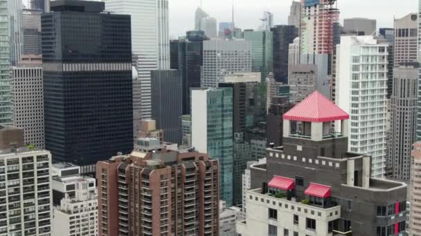 Letecká Společnost Midtown Manhattan New York City — Stock video