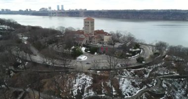 Inwood New York şehrinin yukarıdan görünüşü