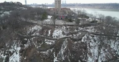 Inwood New York şehrinin yukarıdan görünüşü