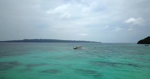 Aerial Boracay Island Φιλιππίνες — Αρχείο Βίντεο