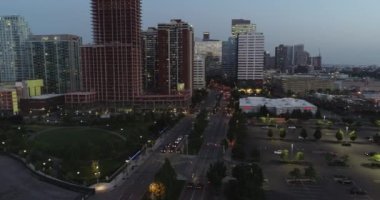 Jersey Şehir Merkezi Gecesi