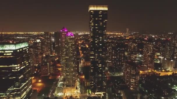 Luchtfoto Van Jersey City New Jersey — Stockvideo