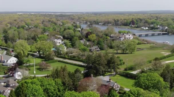 Hampton Aerial Suuret Kodit — kuvapankkivideo