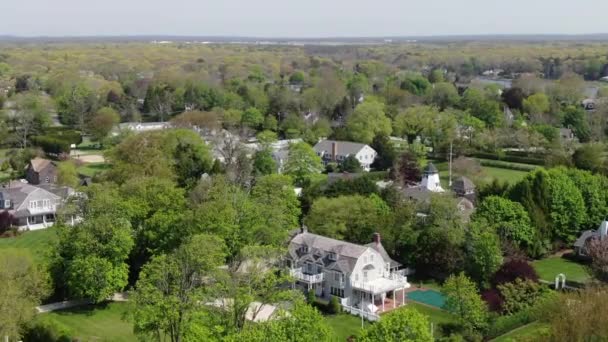 Hampton Aerial Suuret Kodit — kuvapankkivideo