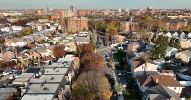 Aerial Queens New York City 2021 — Stock Video