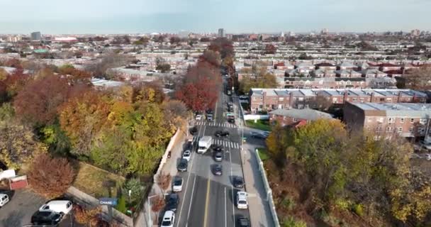 Middle Village Queens Nowy Jork Aerial — Wideo stockowe
