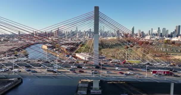 Queens New York Aerial — Stock Video