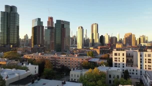 Greenpoint Brooklyn Aerial 2021 — Vídeo de stock