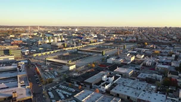 Greenpoint Brooklyn Aerial 2021 — Video Stock