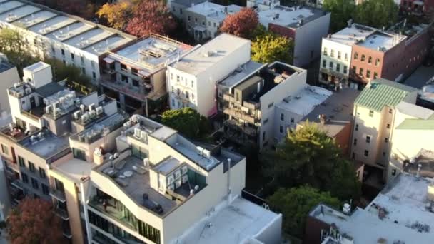 New Yorker Upper East Side Antenne — Stockvideo