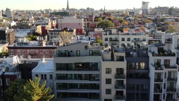 Nyc Upper East Side Aerial — Video Stock